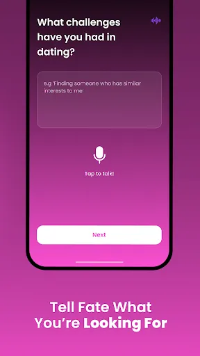 Скриншот 4 — Fate Dating App
