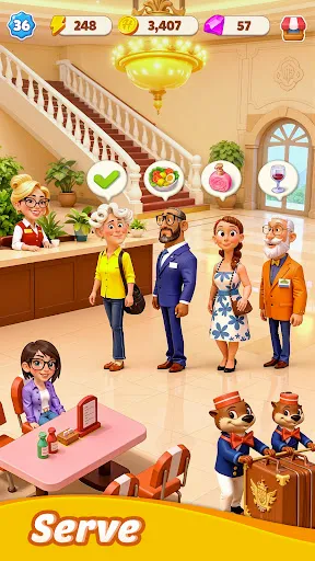 Скриншот 8 — Hotel Legacy: Merge Game