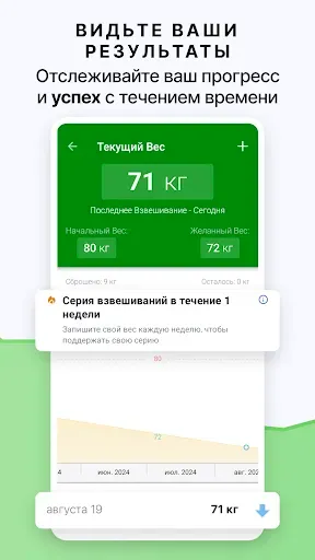 Скриншот 5 — Счетчик Калорий от fatsecret