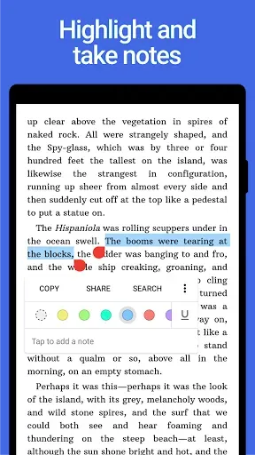Скриншот 2 — Lithium: EPUB Reader