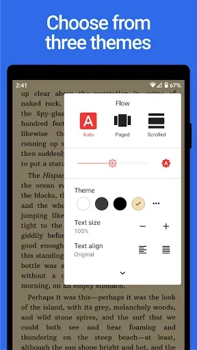 Скриншот 3 — Lithium: EPUB Reader
