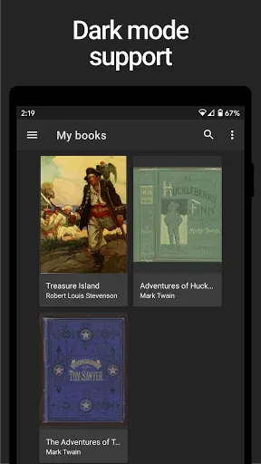 Скриншот 4 — Lithium: EPUB Reader