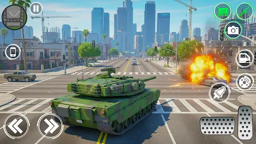 Скриншот 1 — Gangster Openworld Driving