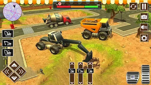 Скриншот 7 — Construction 3D Excavator Sim
