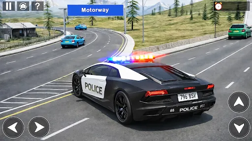Скриншот 5 — Police Car Chase Car Simulator
