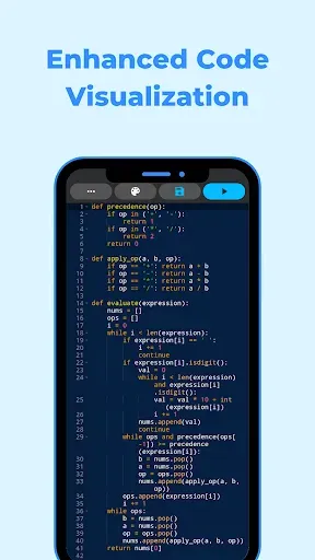 Скриншот 3 — Python IDE Editor - AloPy
