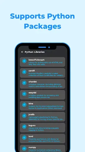Скриншот 8 — Python IDE Editor - AloPy