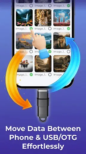 Скриншот 1 — Move Files USB/OTG/Internal
