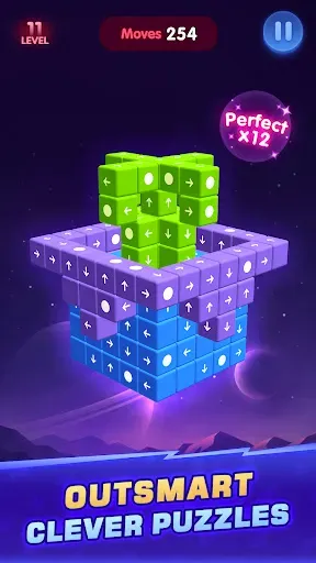 Скриншот 4 — Block Escape 3D