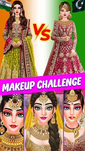 Скриншот 3 — Indian Bridal Dress Up Games