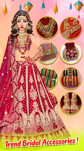 Скриншот 5 — Indian Bridal Dress Up Games