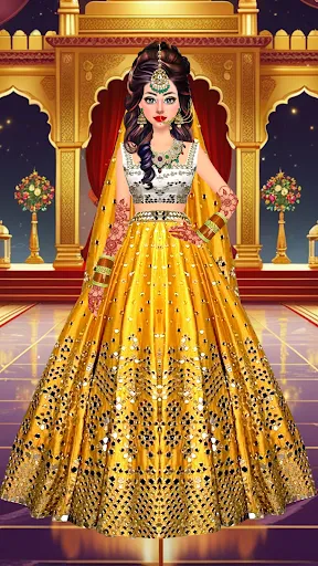 Скриншот 8 — Indian Bridal Dress Up Games