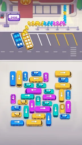Скриншот 6 — Автобус Уходит: Пробки