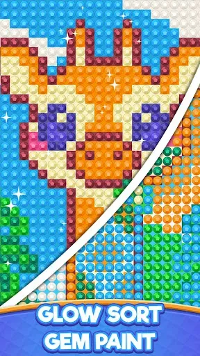 Скриншот 1 — Jewel Sort: Glow Puzzle