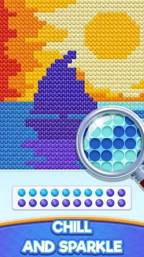 Скриншот 2 — Jewel Sort: Glow Puzzle