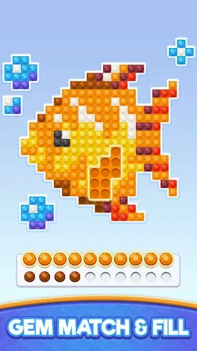Скриншот 3 — Jewel Sort: Glow Puzzle