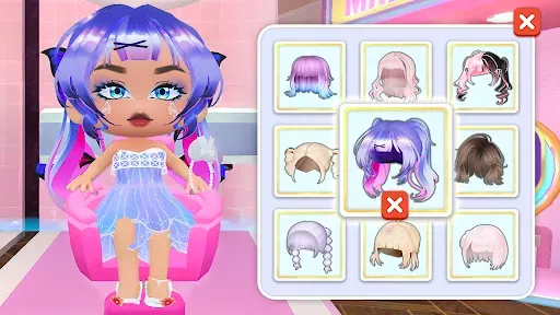 Скриншот 4 — Fashion Roblock: Chibi Room