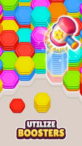 Скриншот 6 — Hexa Blast: Color Merge Game