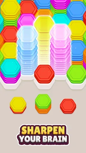 Скриншот 8 — Hexa Blast: Color Merge Game