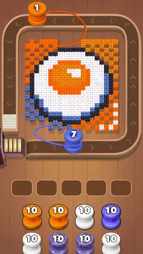 Скриншот 1 — Knit Pixel: Color Puzzle
