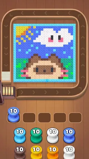 Скриншот 8 — Knit Pixel: Color Puzzle