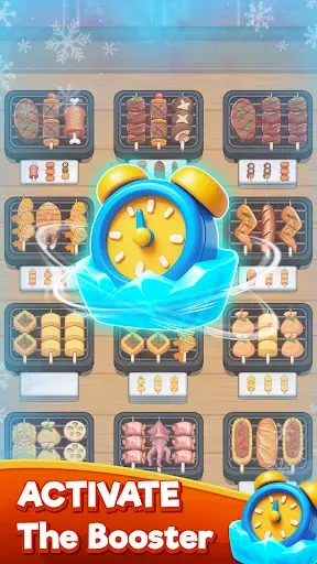 Скриншот 6 — BBQ Sort: Grill & Match Puzzle