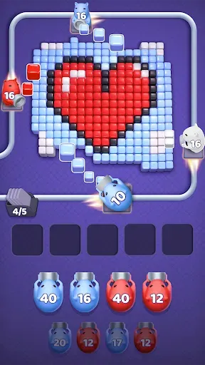 Скриншот 1 — Cube Flow: Color Escape