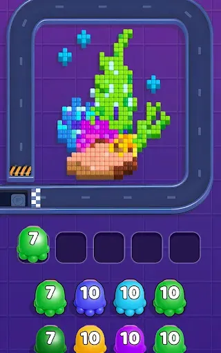 Скриншот 1 — Squid Escape: Color Flow Game