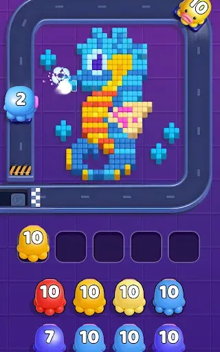 Скриншот 4 — Squid Escape: Color Flow Game