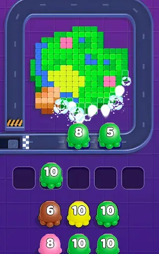 Скриншот 5 — Squid Escape: Color Flow Game