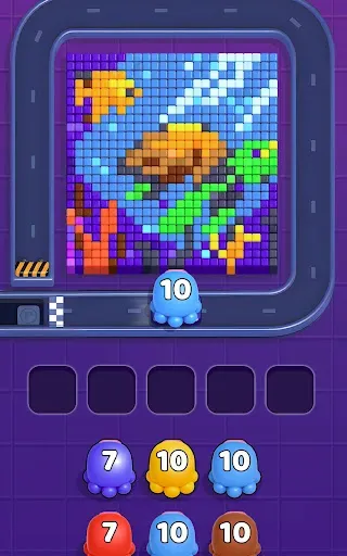 Скриншот 6 — Squid Escape: Color Flow Game