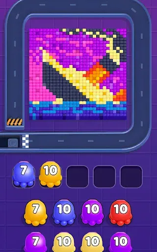 Скриншот 7 — Squid Escape: Color Flow Game