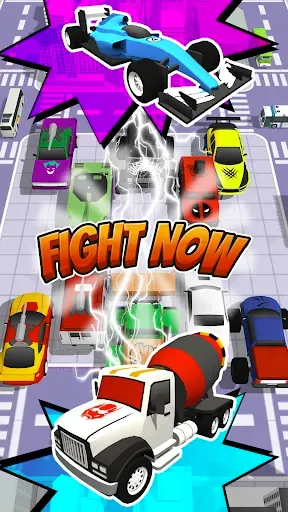 Скриншот 5 — Superhero Car Merge Battle