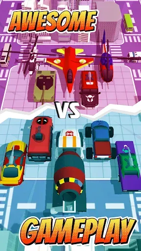 Скриншот 8 — Superhero Car Merge Battle