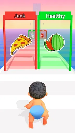 Скриншот 4 — Good or Bad Mom Run: Mom Games