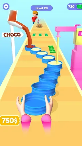 Скриншот 1 — Bakery Stack: Cooking Games