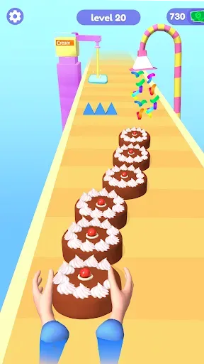 Скриншот 2 — Bakery Stack: Cooking Games