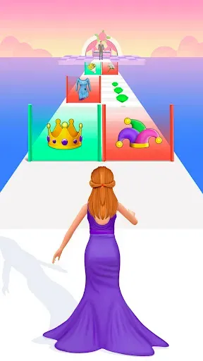 Скриншот 1 — Bride Race: Makeup, Dress up