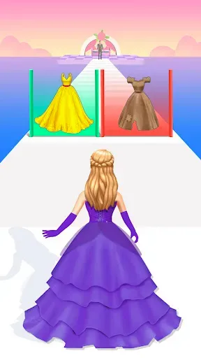 Скриншот 2 — Bride Race: Makeup, Dress up