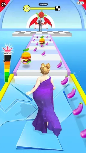 Скриншот 3 — Bride Race: Makeup, Dress up