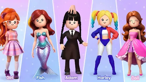 Скриншот 2 — Dress Up Doll: Fashion Games