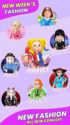 Скриншот 4 — Dress Up Doll: Fashion Games