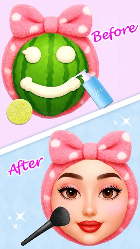 Скриншот 1 — Makeover Spa Salon: ASMR Games