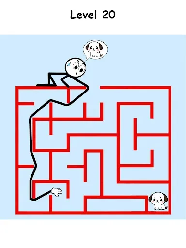 Скриншот 7 — Stickman Long Hand Puzzle Game