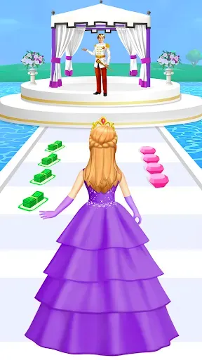 Скриншот 1 — Princess Race: Wedding Games