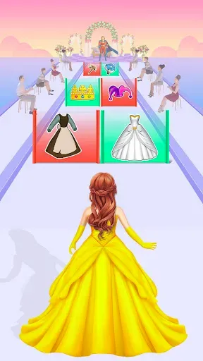 Скриншот 2 — Princess Race: Wedding Games