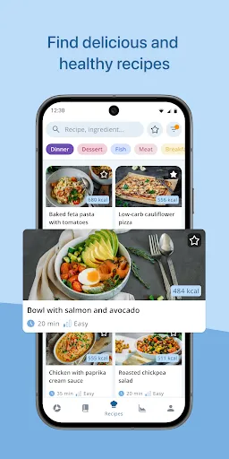 Скриншот 4 — Fddb AI calorie counter & diet