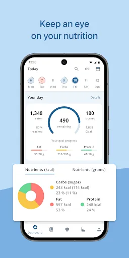 Скриншот 8 — Fddb AI calorie counter & diet