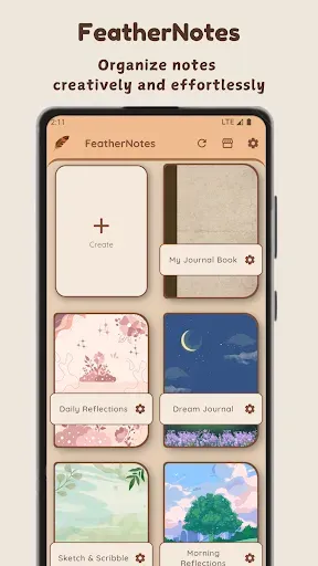 Скриншот 6 — FeatherNotes: Journal & Diary