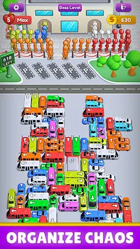 Скриншот 3 — Crowd Express: Boarding Puzzle